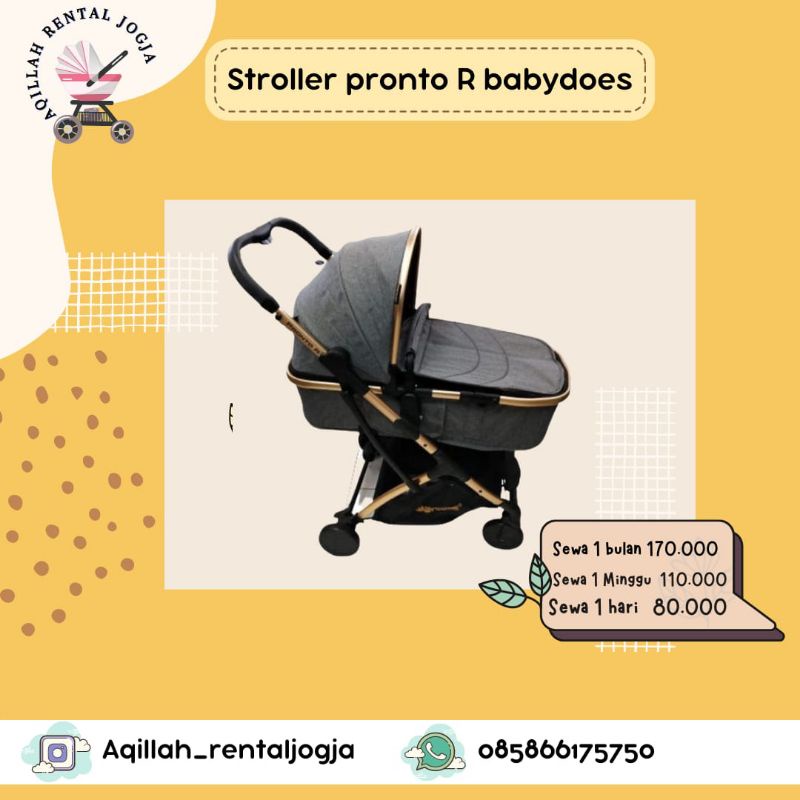 stroller Pronto R babydoes