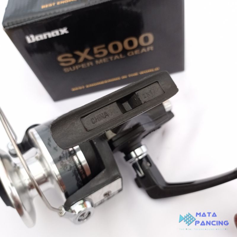 Reel banax sx4000 sx5000 super metal gear full metal body reel badak sangat kuat