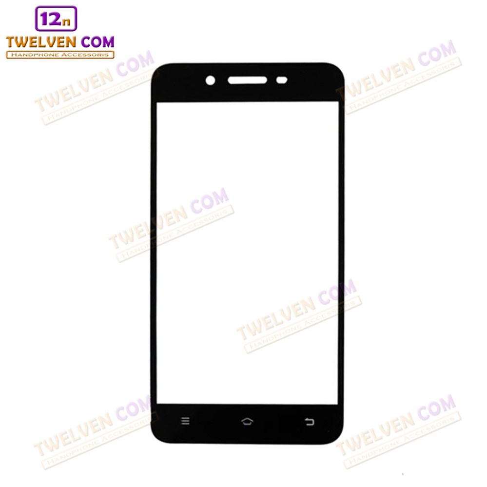 [FLASH SALE] zenBlade 5D Full Cover Tempered Glass Oppo A37 - Hitam