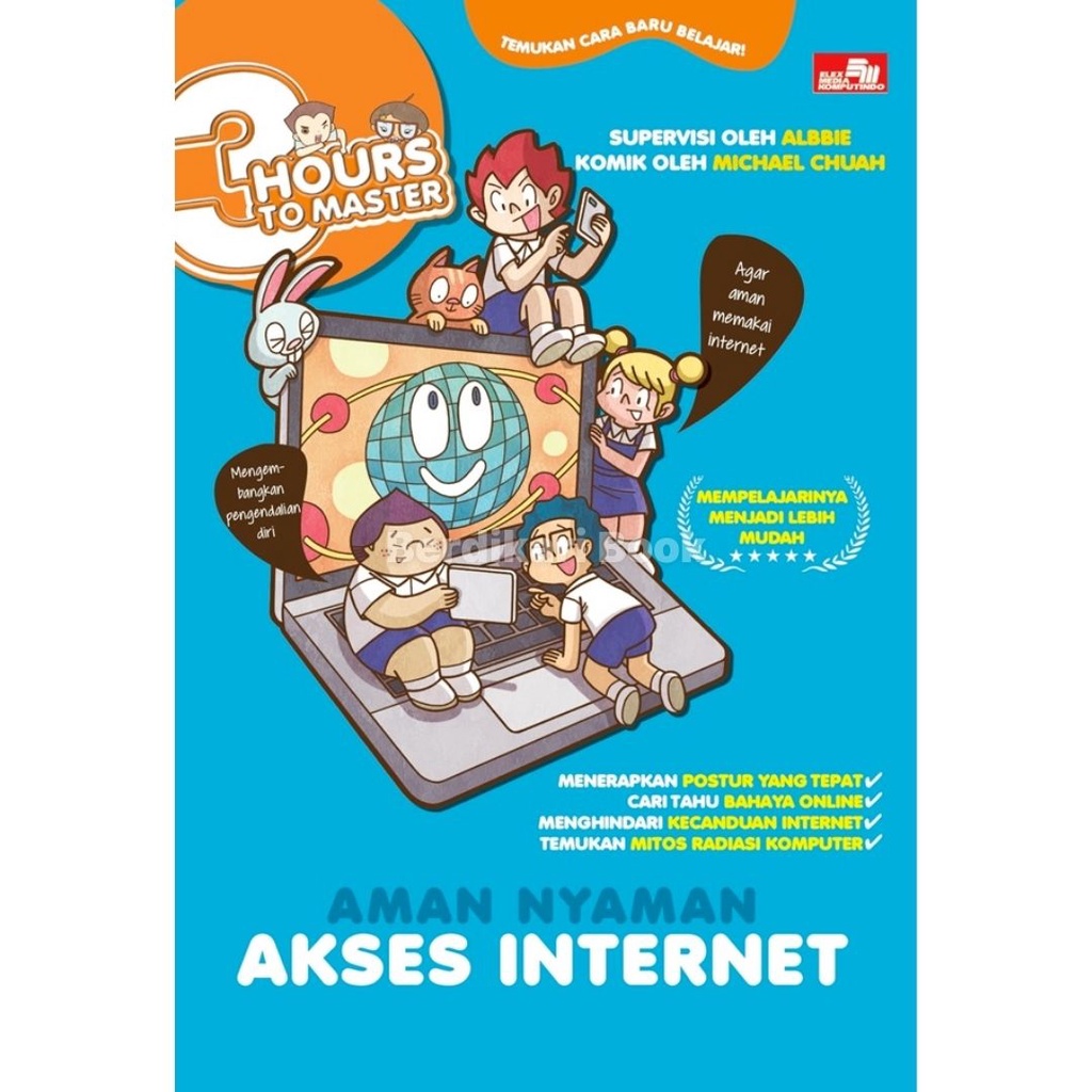Berdikari - 3 Hours to Master: Aman Nyaman Akses Internet - Gramedia