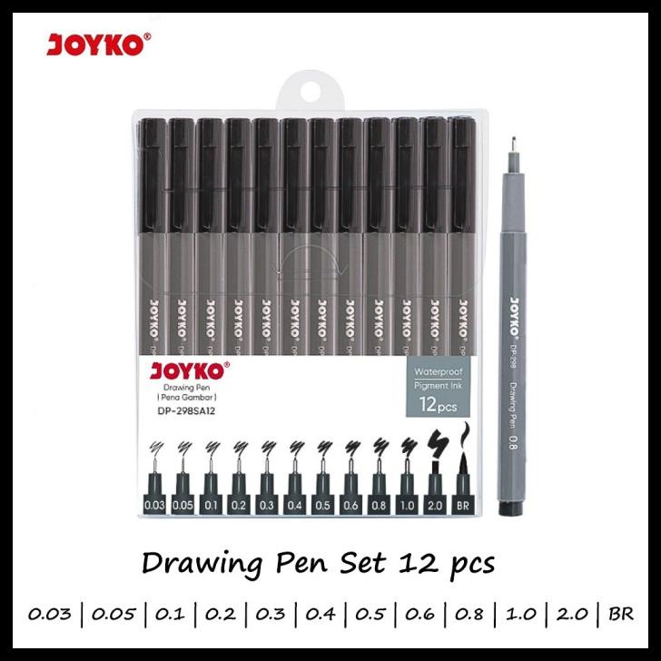 

Joyko Drawing Pen Set 12 (Dp-298Sa12)