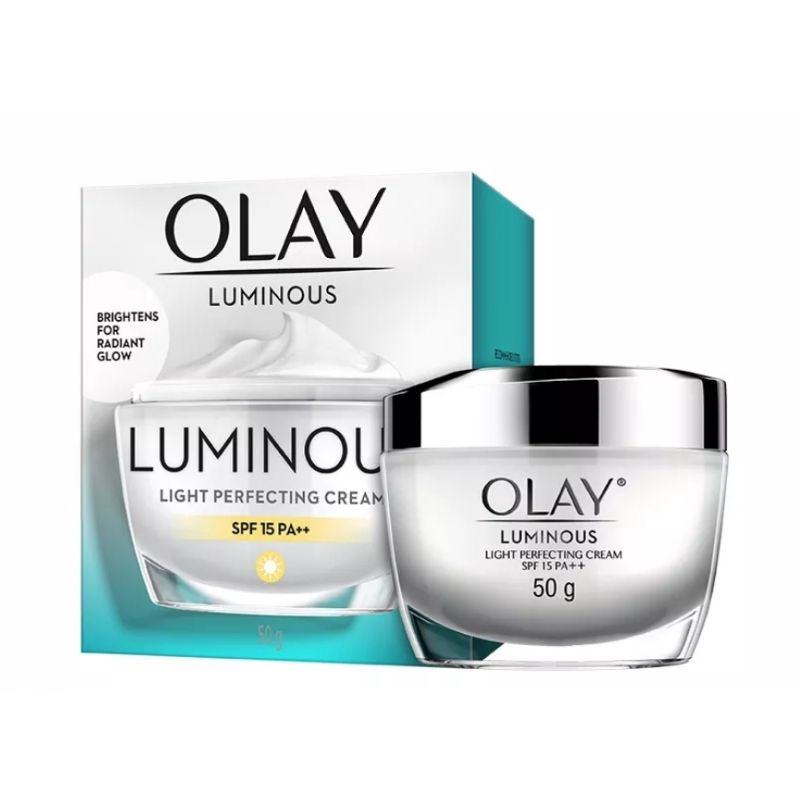 OliveShop ❤ Olay Luminous Light Perfecting Radiance Essence Serum Day Night Cream