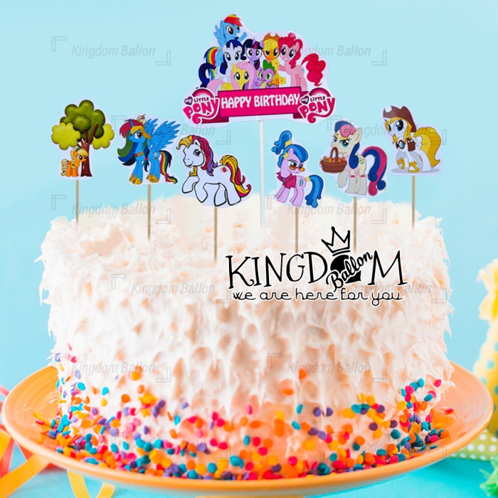 Cake Topper My Little Pony #4 / Topper Cake Little Pony / Toper Cake