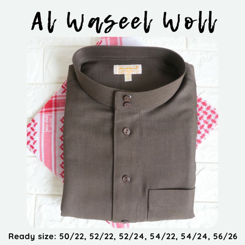 Jubah Al Waseel Woll