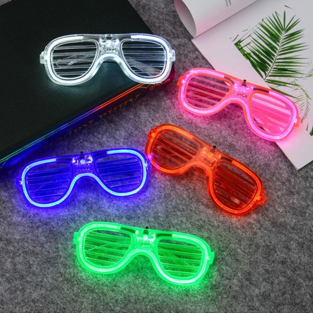 Timekey Kacamata Hitam Frame Plastik Desain Kartun Efek Luminous Gaya Retro Untuk Anak Perempuan N1T1