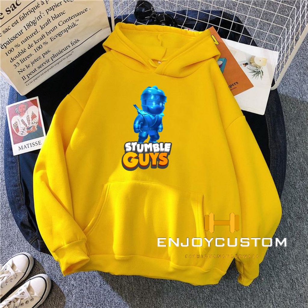 jaket anak hoodie sweater anak stumble guys game skin epic