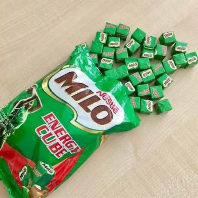 Milo energy cube Original Malaysia No Repack isi 50 / 100 Murah