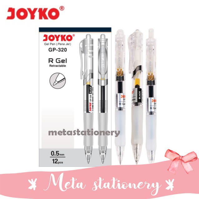

Pulpen / Gel Pen Joyko GP-320 (12pcs)