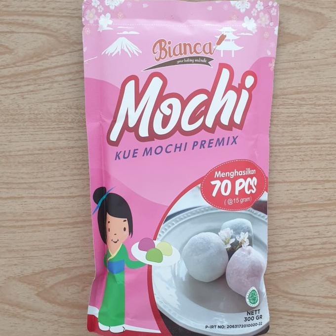 

Tepung Premiks Bianca Mochi / Moci 300 gram