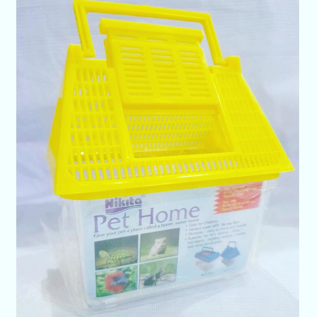 PET HOME EXTRA MINI NIKITA - Rumah Hewan Tank Aquarium Ikan Plastik