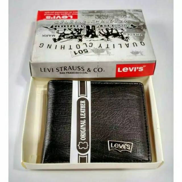 Dompet Slop Pendek Pria Lipat Kartu Kulit Sintetis Cowok Murah NR_Outfit Official COD