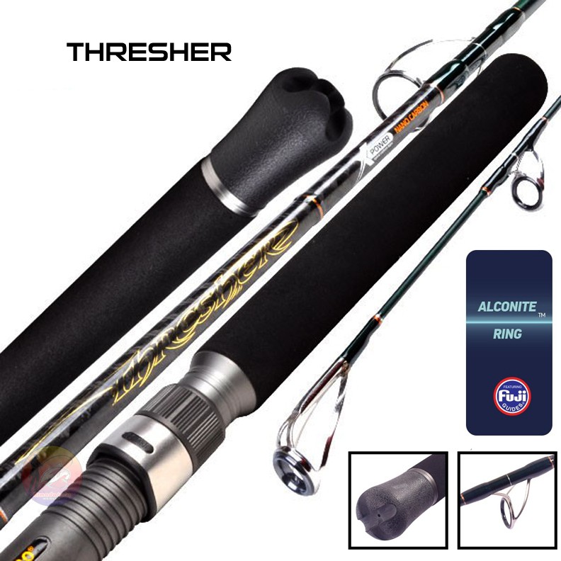 Joran Pancing Maguro THRESHER I Popping Rod I Fuji Ring Alconite