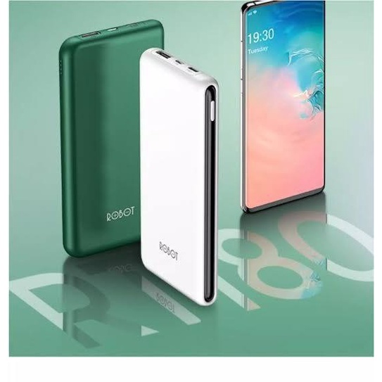 IMPORT - Powerbank Robot RT100Q  RT180 10000mAh Two Way Quick Charger