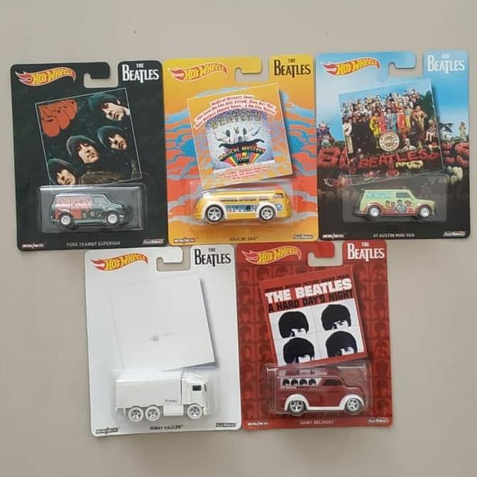 Hotwheels Hot Wheels The Beatles - Complete Set of 5 Pcs Best Seller