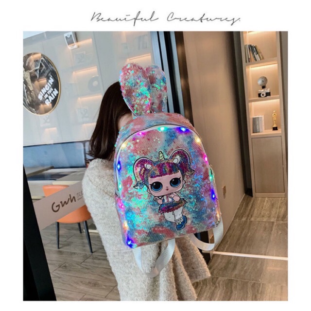 Tas Sequin Tas LOL Usap (Reject/Cacat Pabrik)