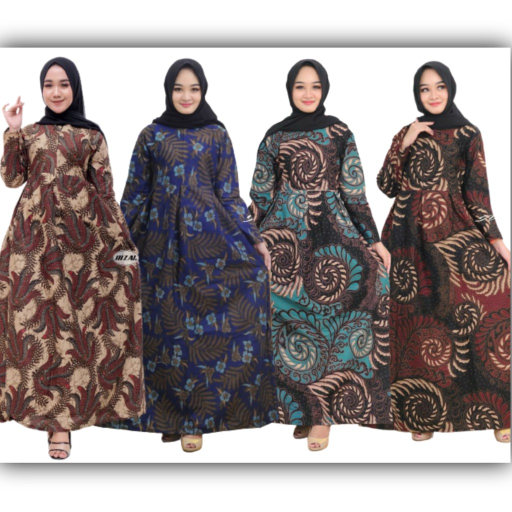GAMIS BATIK JUMBO LD 110 LD 120 LD 130 LD 140 SUPER JUMBO MOTIF TERBARU