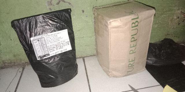 @100 Pcs Soft Handle Ovale Kantong Plastik Hd Polos Pond Oval Shoping Bag 15x22