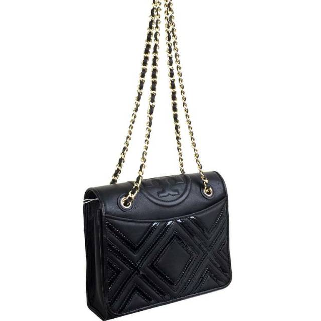 TB Fleming Geo Leather Bag