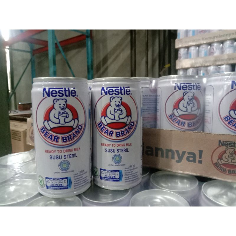 

Bear Brand Milk 189ml Susu Beruang Susu Kesehatan