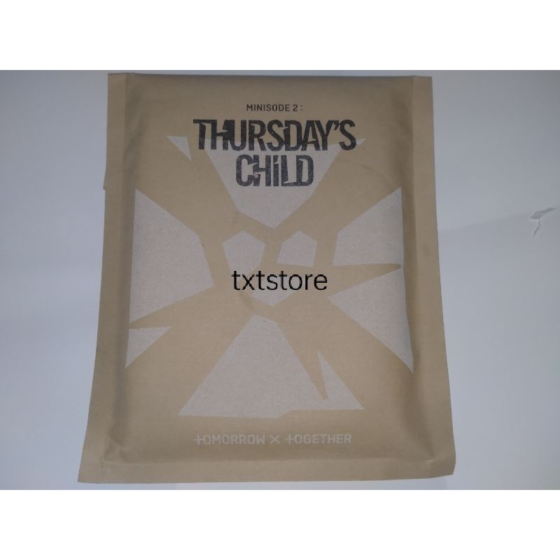 Unsealed Album TXT Thursday Child Tear Soobin Ver.