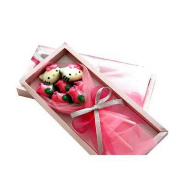 

Buket Mawar & Hello kitty