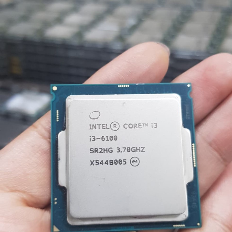 Processor Intel Core i3 6100 Tray + Fan LGA1151 Skylake / Socket 1151