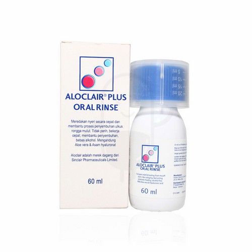 Aloclair Plus Oral 60 Ml - Obat Kumur Sariawan