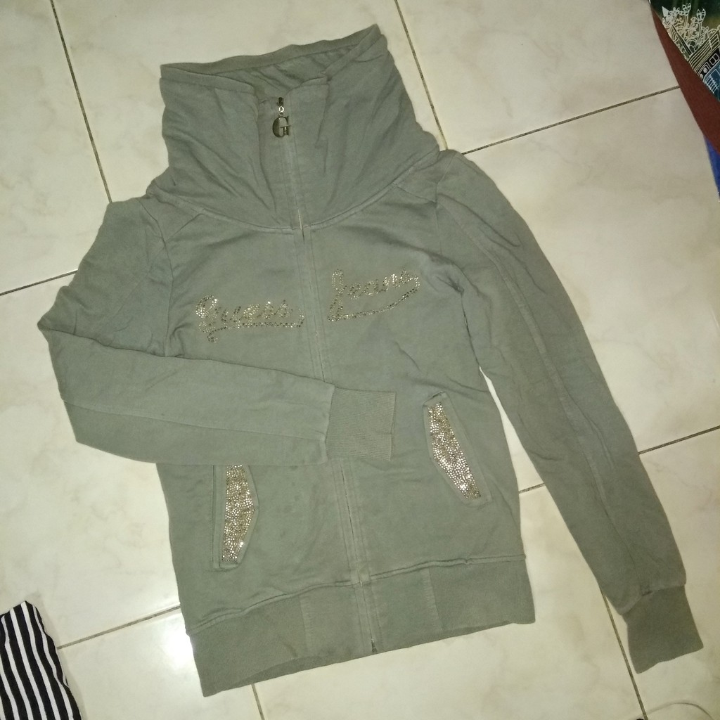 GUESS JEANS Ori katun coat jaket second bekas preloved