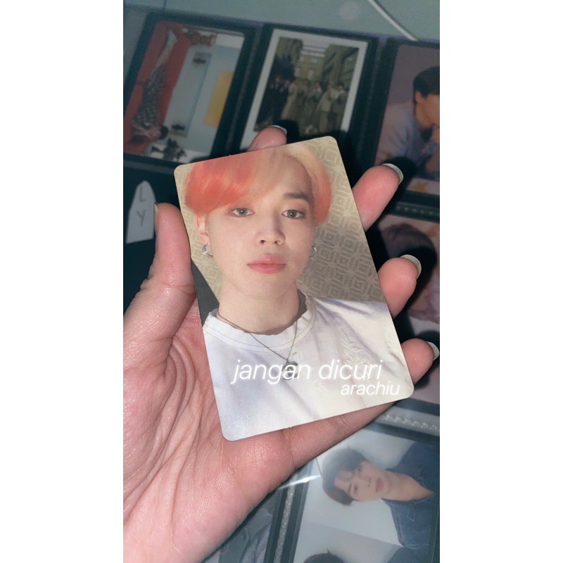 Photocard Jimin Persona ver.3