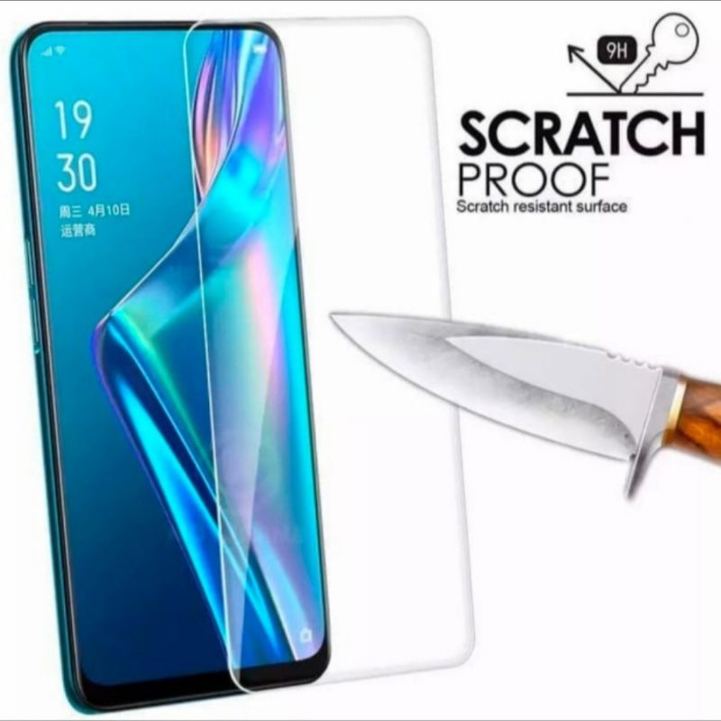 Oppo Reno 2F 4F 5F tempered glass anti gores kaca bening