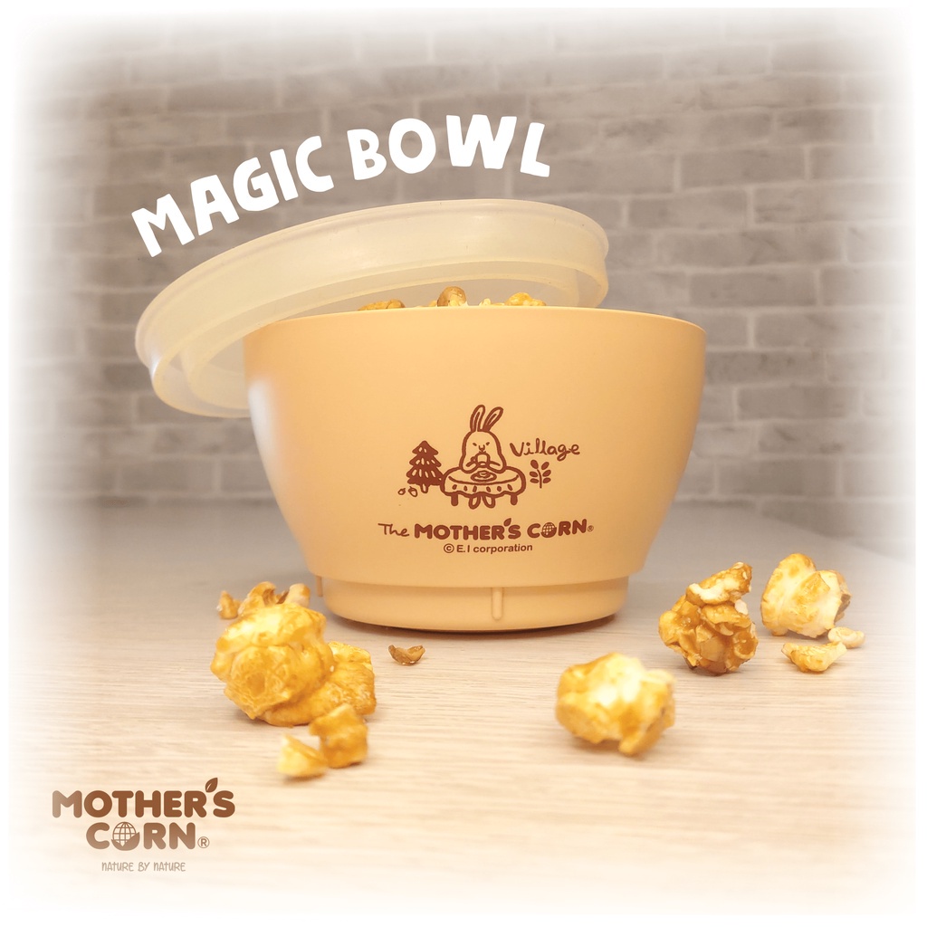 Castle - Mothers Corn Magic Bowl Ukuran M With Lid - Mangkok MPasi Bayi with Penutup - Mangkok Sup + Tutup