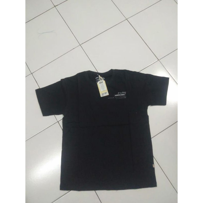 Kaos Cardinal Original Casual, Pria, Laki Laki, Perempuan, Hitam, (ukuran M - XXL ), Bahan Katun