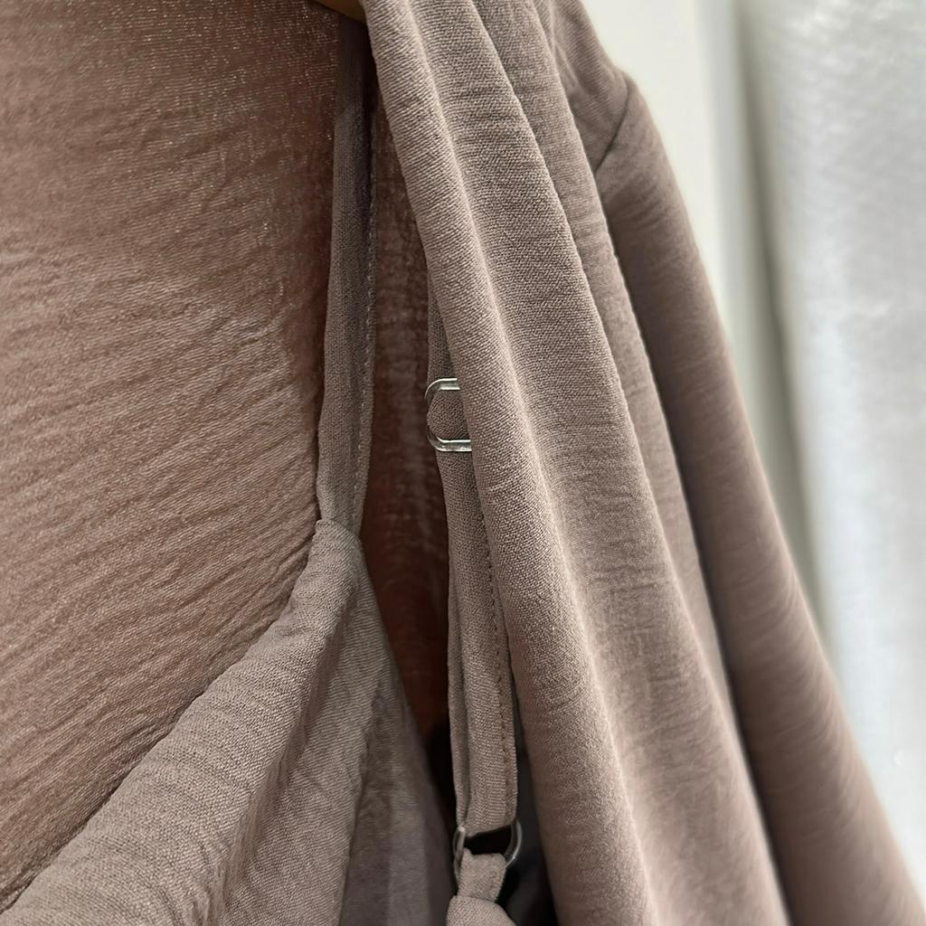 Cardigan Outer Tanktop Adjustable Crinkle Premium || Cardigan Tanktop Set Adjustable Premium Fabric