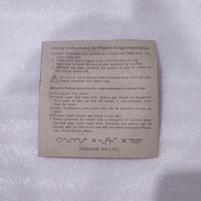 RING PISTON SEHER GL MAX NEOTECH OS 50