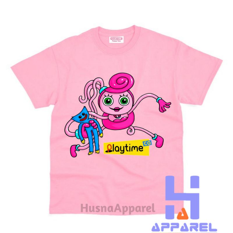 BAJU ANAK KAOS ANAK MOMMY LONG LEGS HUGGY WUGGY POPPY PLAYTIME