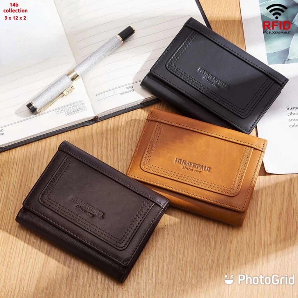 New Dompet Lipat Mini Auto Leather