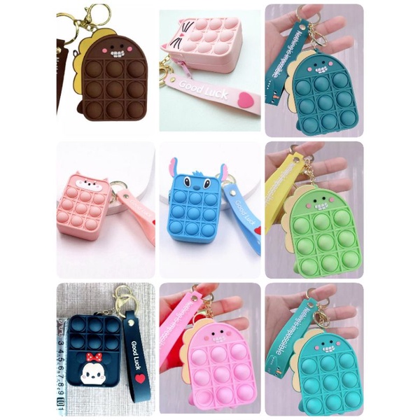 Pop It Dompet Koin Pop It Lucu GantunganTas