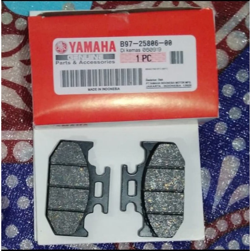 kampas rem/dispad yamaha R15 belakang (B97)