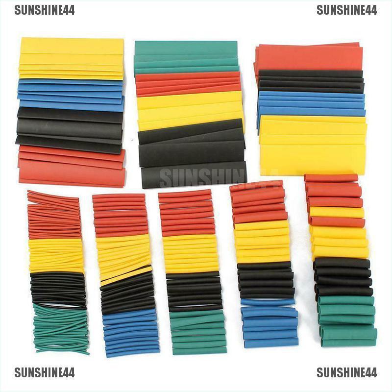 164Pcs Tabung Kabel Bakar Heat Shrink Insulated Panas [sunshine44]