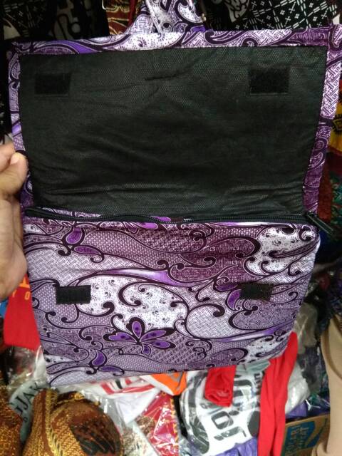 TERMURAH! TERLARIS! TAS BATIK SELEMPANG UKURAN 25 X 15 DENGAN PITA