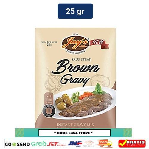 

Jay's Kitchen Brown Gravy Sauce Steak 25 gr