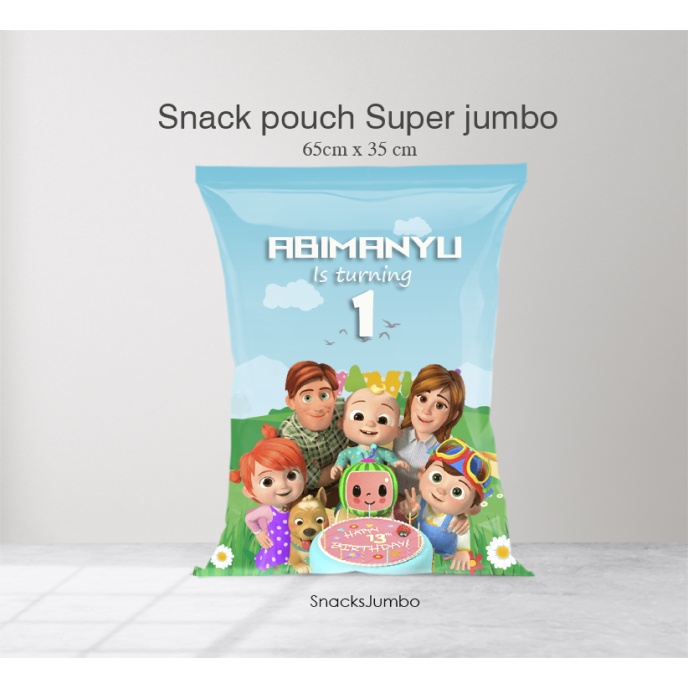 

Snack Super Jumbo | Design Custom | Hampers ultah | Snack hampers ultah | Snacks | Set Snack Super Jumbo Isi 25 Snacks| Ulangtahun/Wisuda/Anniv/