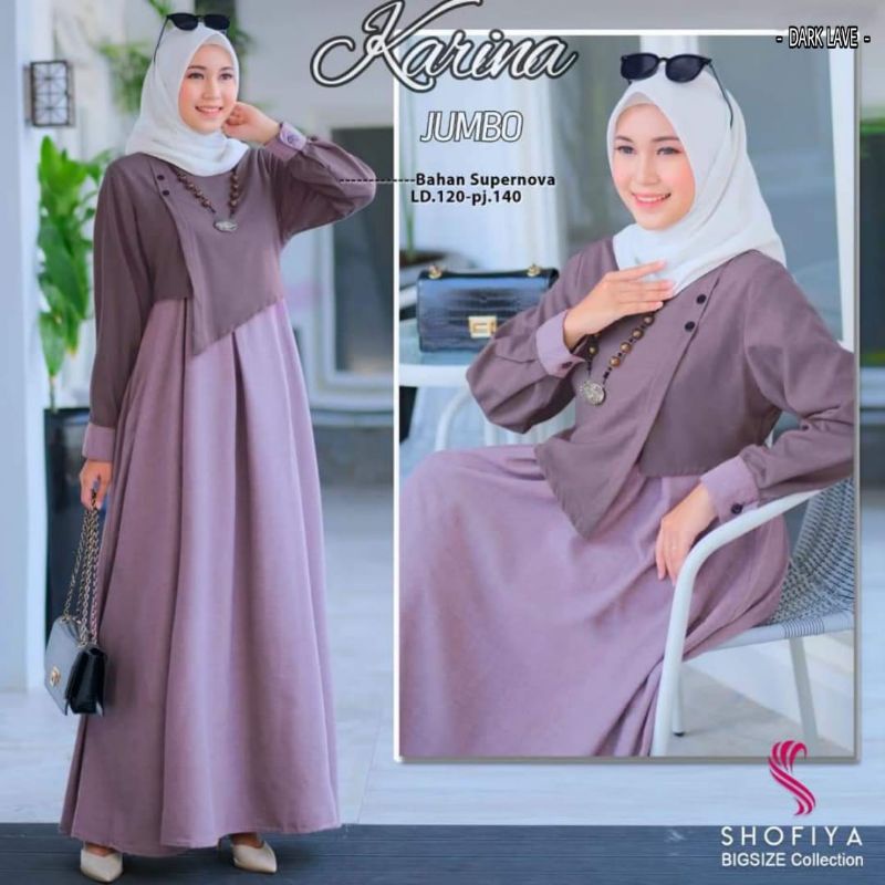 KARINA BY SHOFIYA / DRESS MUSLIM JUMBO