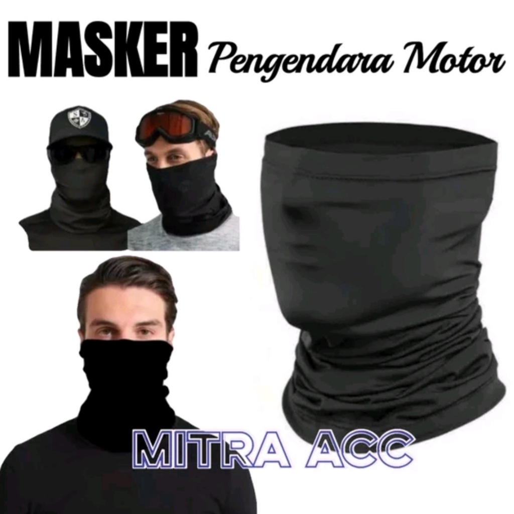 Masker Buff Pengendara Motor Multifungsi Premium