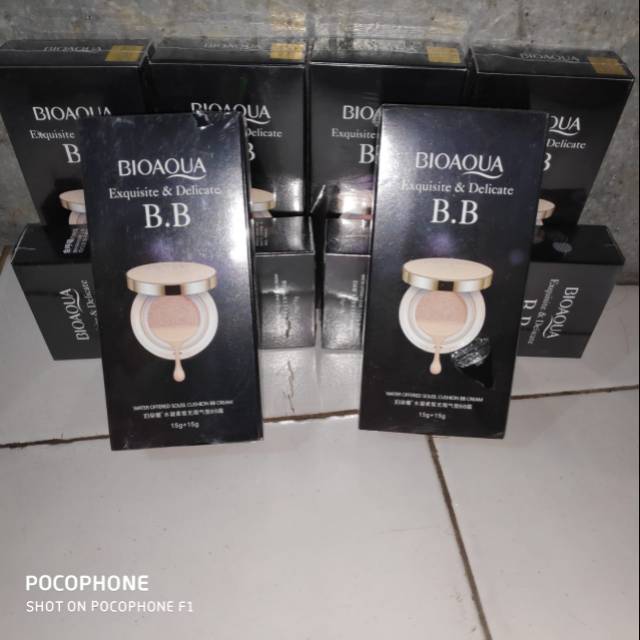 Bioaqua exquisite&delicate bb cream cushion original