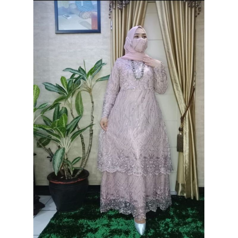 Dress TULLE muslim premium