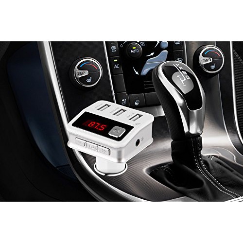 BC12 NEW VERSION Bluetooth FM Transmitter Radio Adapter Car Kit With Three USB