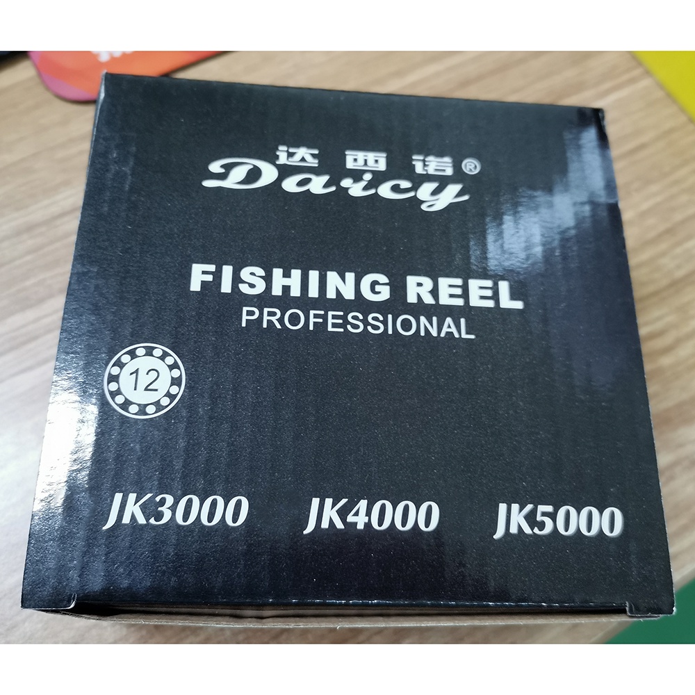 DAICY reel ril pancing real rill pancing JK1000 JK5000 13BB gulungan pancing murah katrol pancing kerekan pancing / kumparan pancing alat gulung pancing