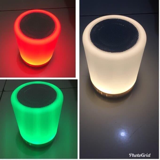 Touch lamp portable speaker cl 671. Портативная колонка с подсветкой CL 671.