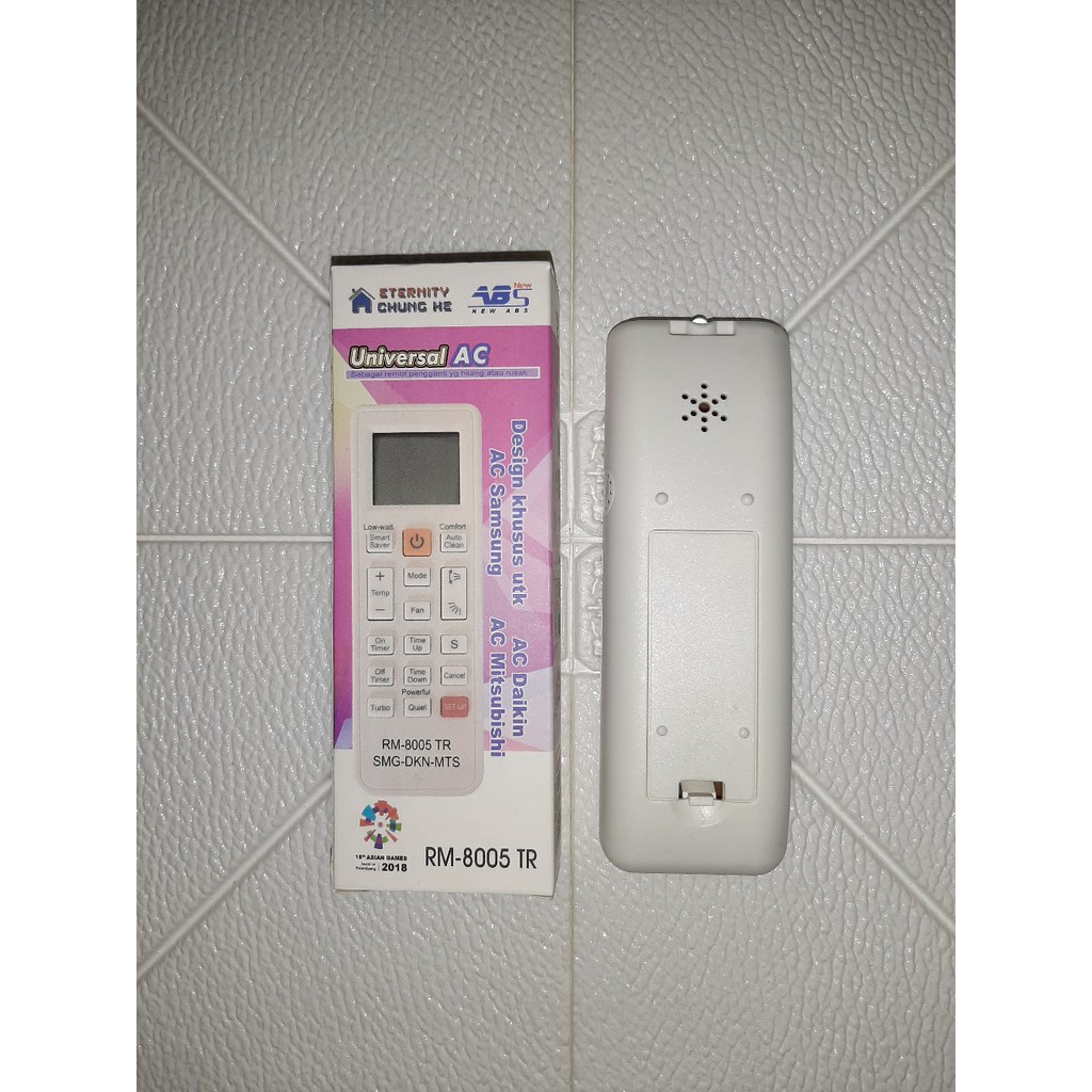 Remot Remote AC Multi SDM Samsung Daikin Mitsubishi K-8005 tanpa setting